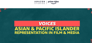 Event logo for Amazon Studios' voices event.