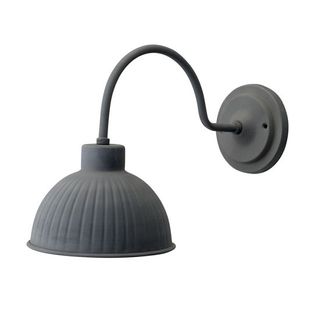 antique zinc wall lamp from idyll home