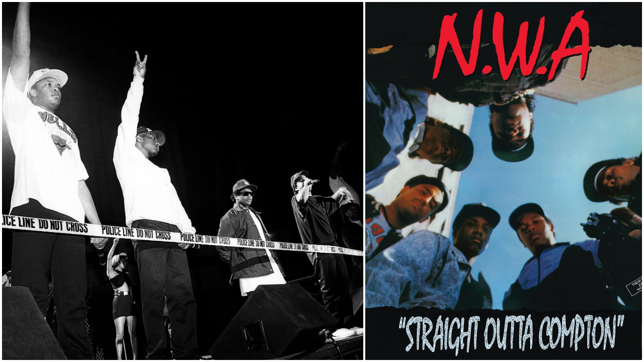 Nwa Straight Outta Compton Album Cover 20th Anniversary