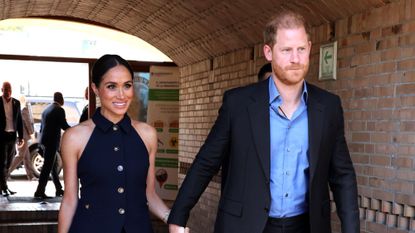 The Duke and Duchess of Sussex attend a tour of Columbia in 2024