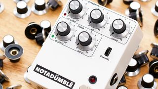 JHS Pedals NOTADÜMBLË: the new DIY pedal kit from the Kansas stompbox company requires no soldering, is keenly priced, and promises two channels of tone inspired by the holy grail tube amps favoured by the likes of Joe Bonamassa.