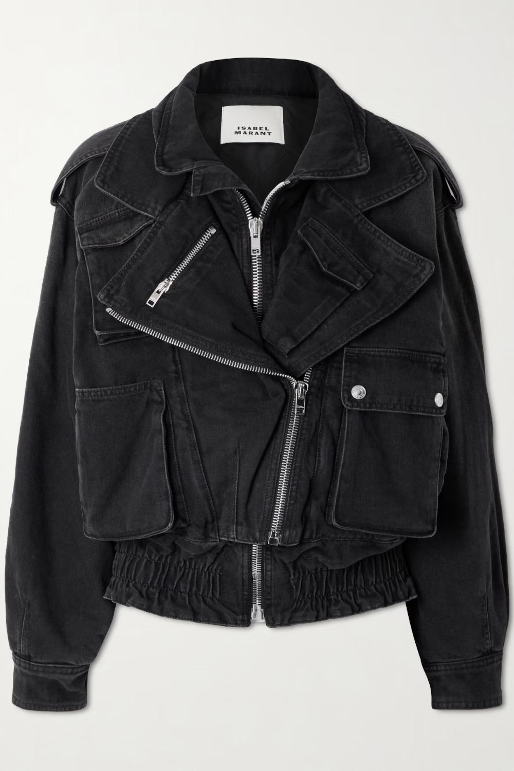 ISABEL MARANT, Aneli Layered Denim Jacket