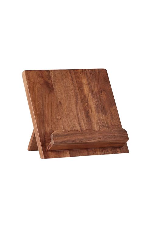 Scalloped Wood Cookbook Stand