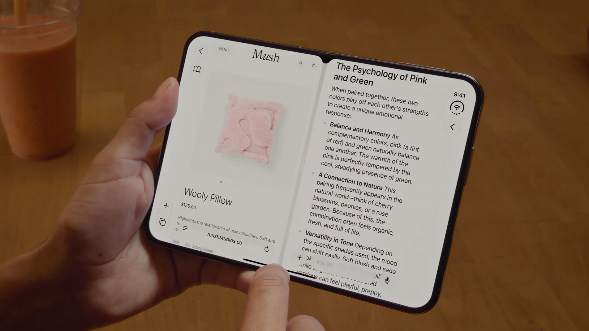 Screenshot from Apple's September 2026 event