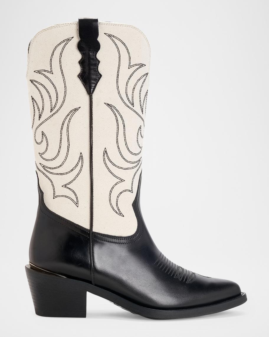 Rowan Mid-Calf Cowboy Boots