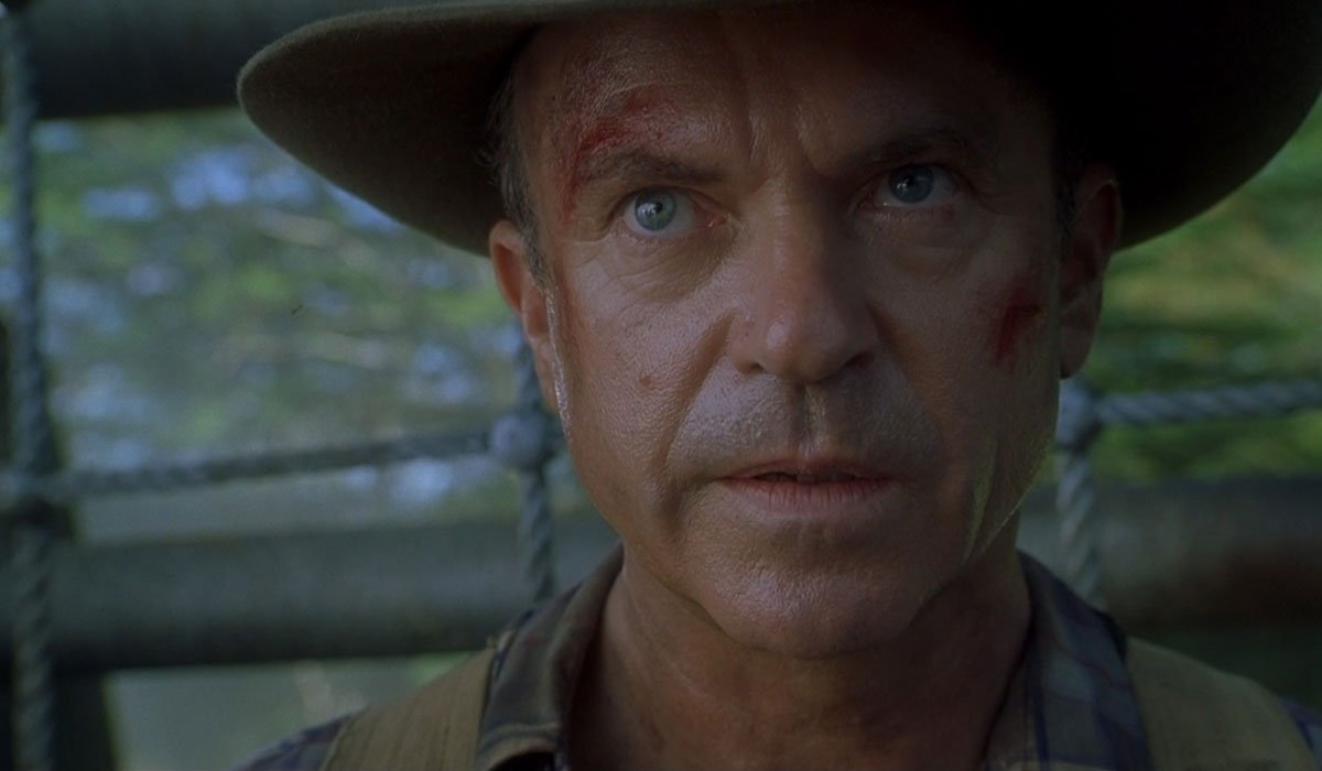 Sam Neill in Jurassic Park 3