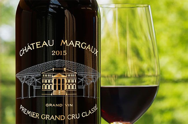 Château Margaux 2015 bottle get special commemorative design