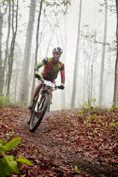 Masters 50+ Roger Sutton en route to second place