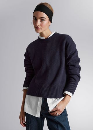 Relaxed Fit Knitted Sweater