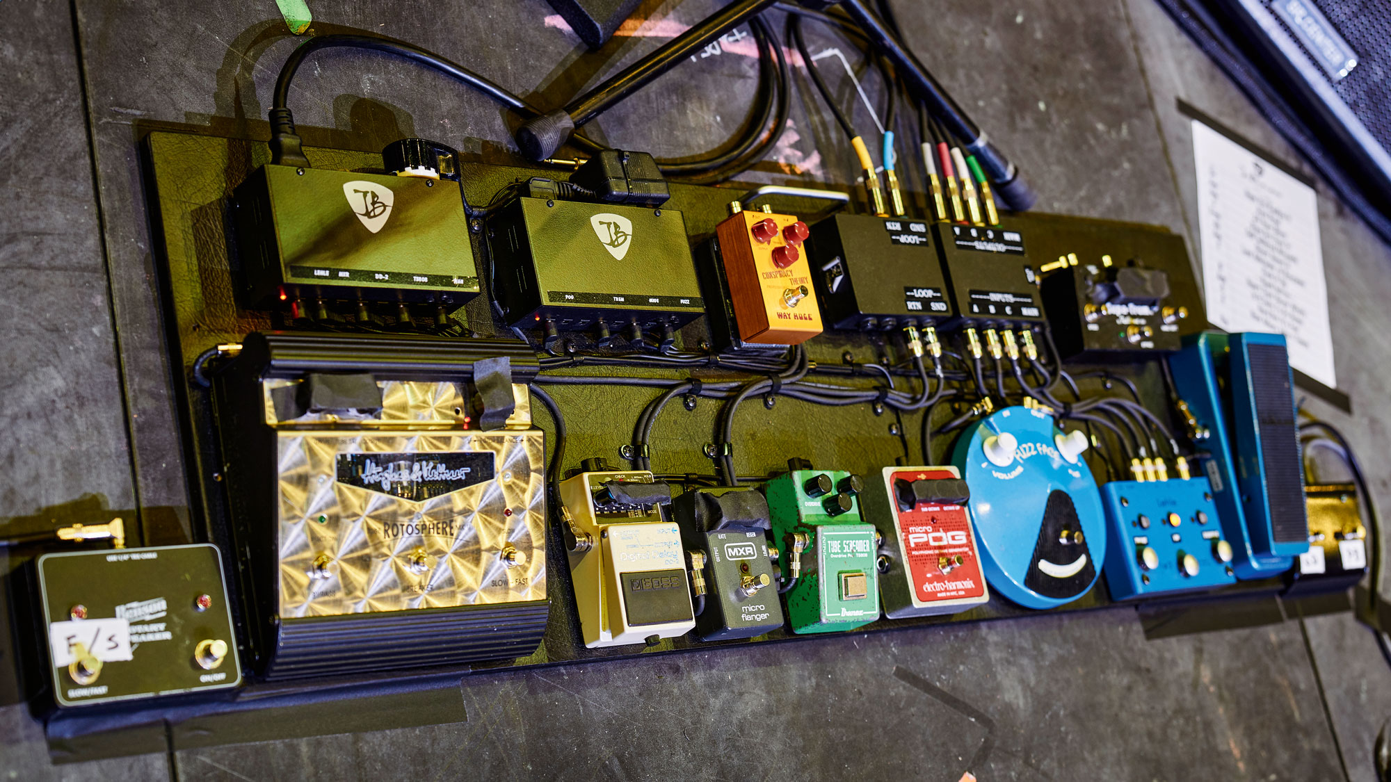 Joe Bonamassa's pedalboard