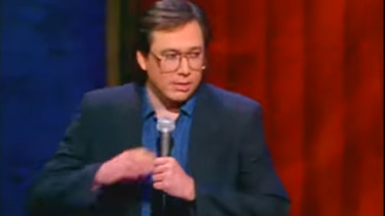 Bill Hicks performing standup
