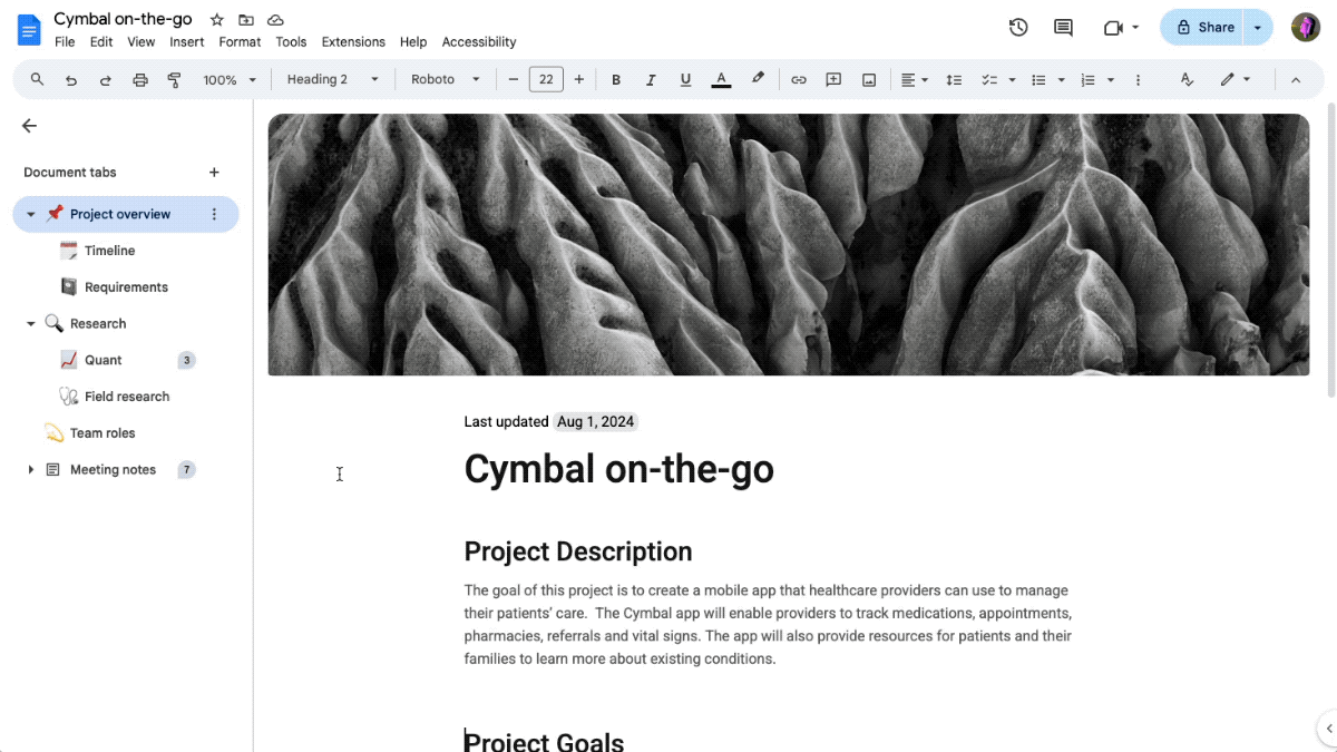 Новая функция Google Docs — ваш незаменимый инструмент для управления этими гигантскими документами.