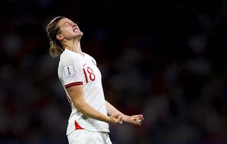 Ellen White of England celebrates during the 2019 FIFA Women's World Cup