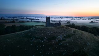 Burrow Mump taken by Jeremy Walker and a drone