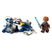 Plo Koon's Jedi Starfighter Microfighter | View at Lego-Price: - Ages: - Pieces: - Minifigures: - Item Number: