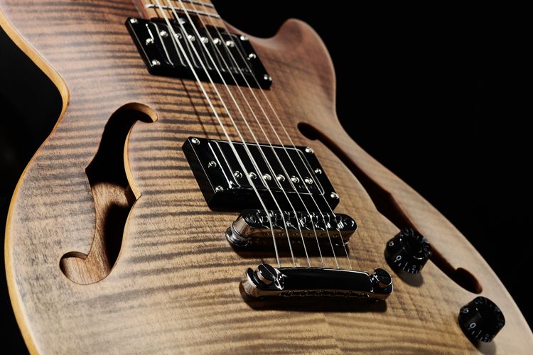 Harley Benton Aeolus single-cut semi-hollow electric guitar