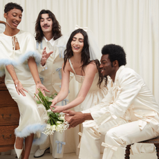 Tanner Fletcher bridal campaign imagery