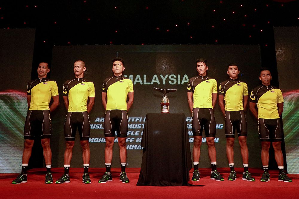 Malaysia at the Tour de Langkawi presentation