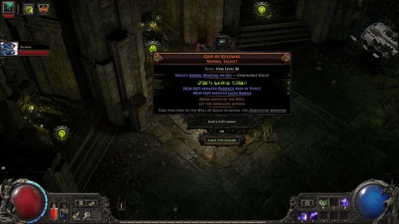 Path of Exile 2 Well of Souls - Boss reward