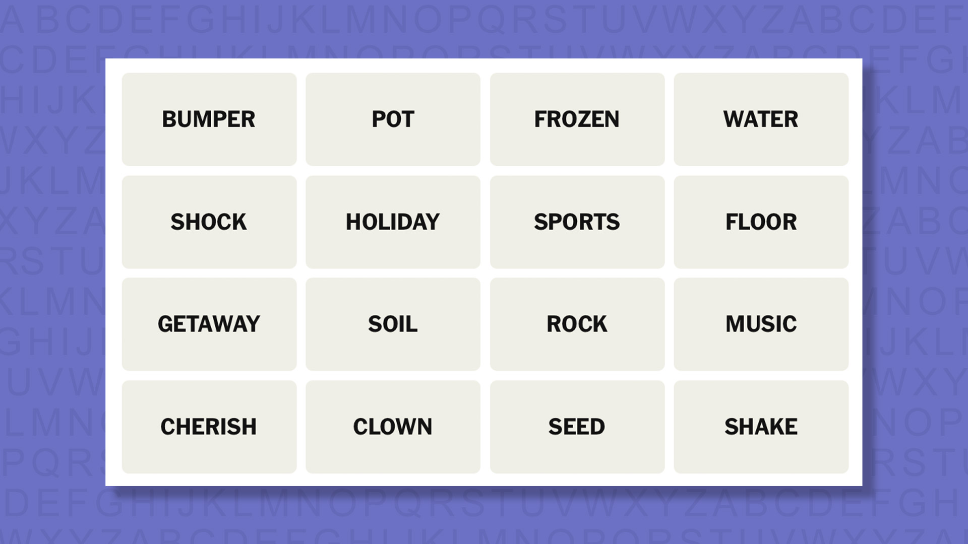 NYT Connections hints for game 847 on a purple background