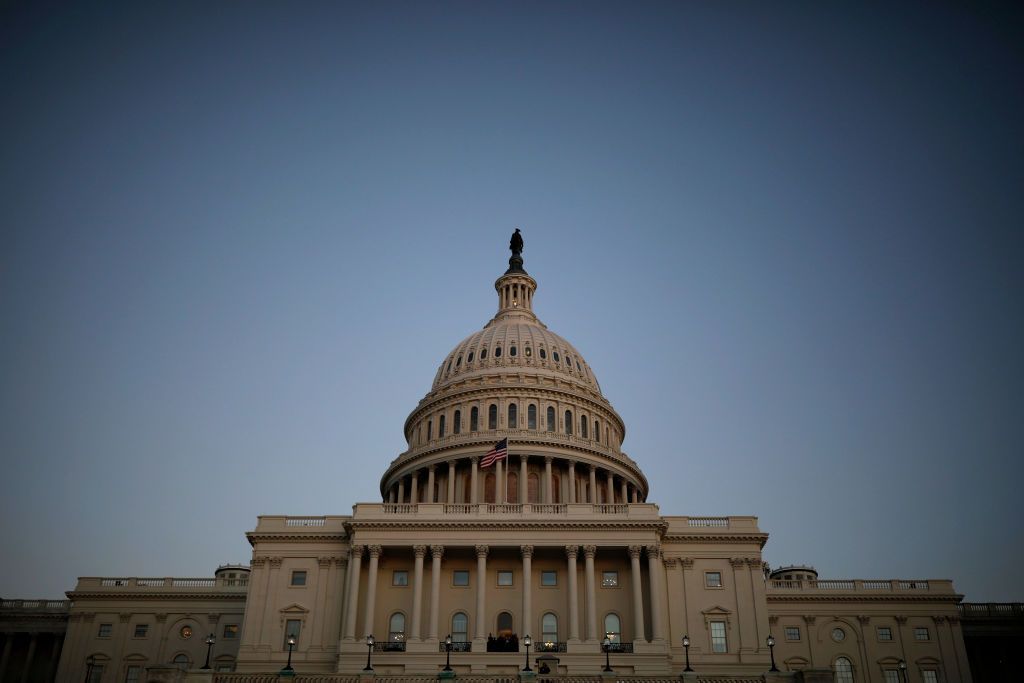 The U.S. Capitol.