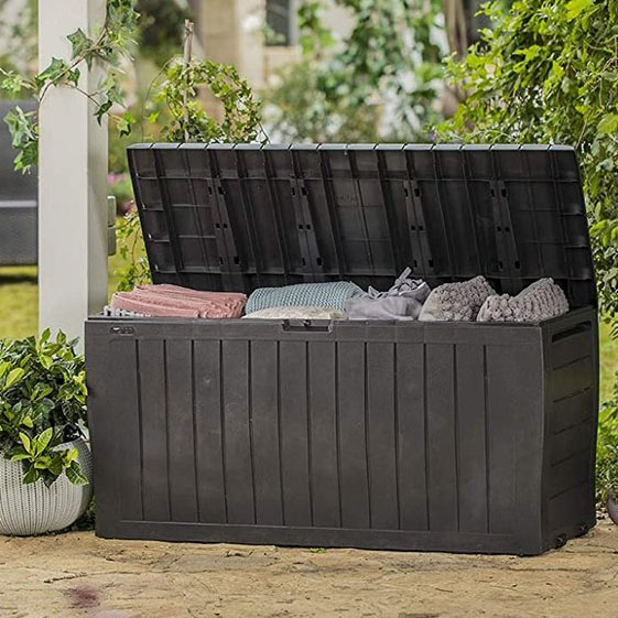 Keter Marvel Plus 71 Gallon Resin Outdoor Storage Box