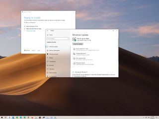 Windows 10 November 2021 Update Install