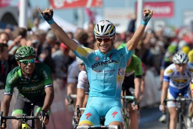 Andrea Guardini (Astana) wins the Eneco Tour stage 1