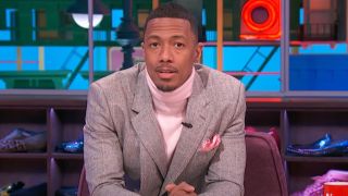 Nick Cannon speaks on his talk show.