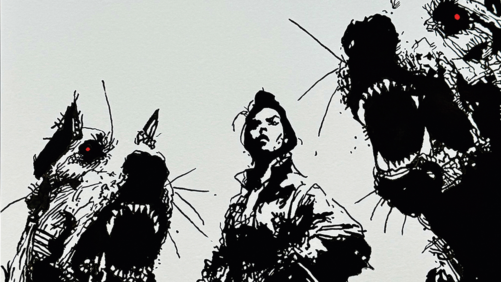 After studying law, Will Thompson found his true passion in traditional ink drawing.