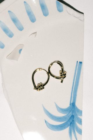 The Freedom to Imagine Ii - Gold Vermeil Earrings