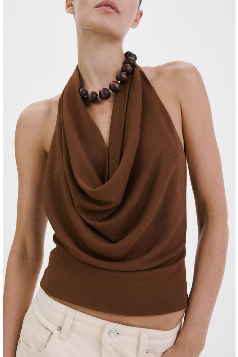 Coris Draped Halter Top