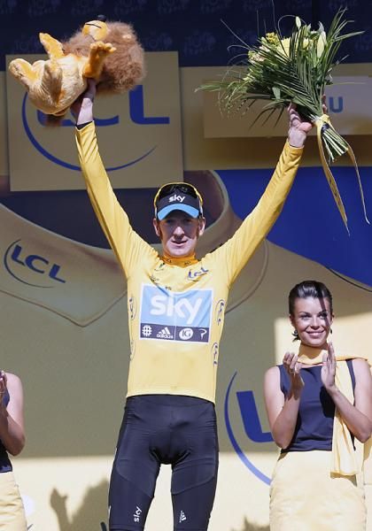 Bradley Wiggins (Sky) remains in the yellow jersey after stage 15.