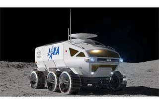 Japan's space agency has teamed up with Toyota to develop a huge moon rover for future astronauts. It could be ready by 2029, JAXA says.