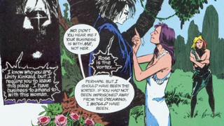 Art from The Sandman #16 by Mike Dringenberg and Malcolm Jones III