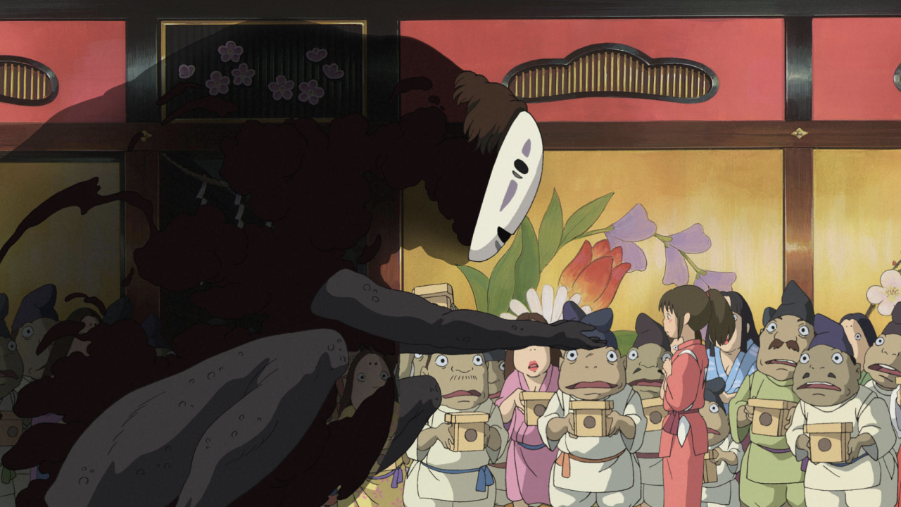 Chihiro in Spirited Away.