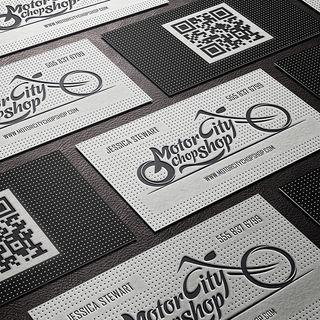 letterpress business cards