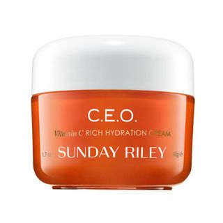 a packshot of sunday riley ceo cream