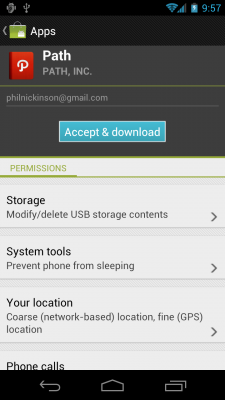 Path for Android