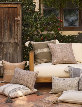 outdoor cushions storage by Lulu & Georgia