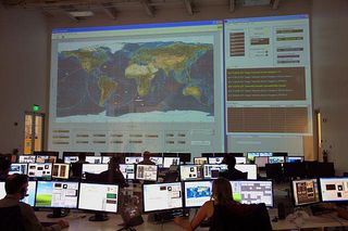 SpaceX's Mission Control Center