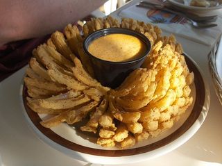 blooming onion appetizer