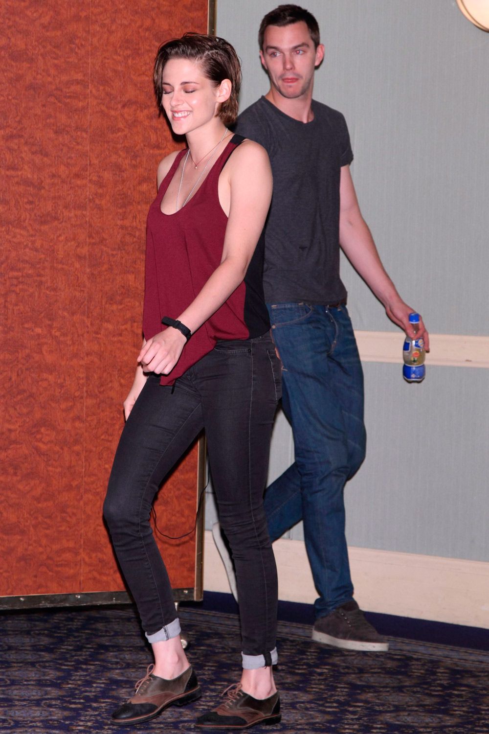 Kristen Stewart and Nicholas Hoult