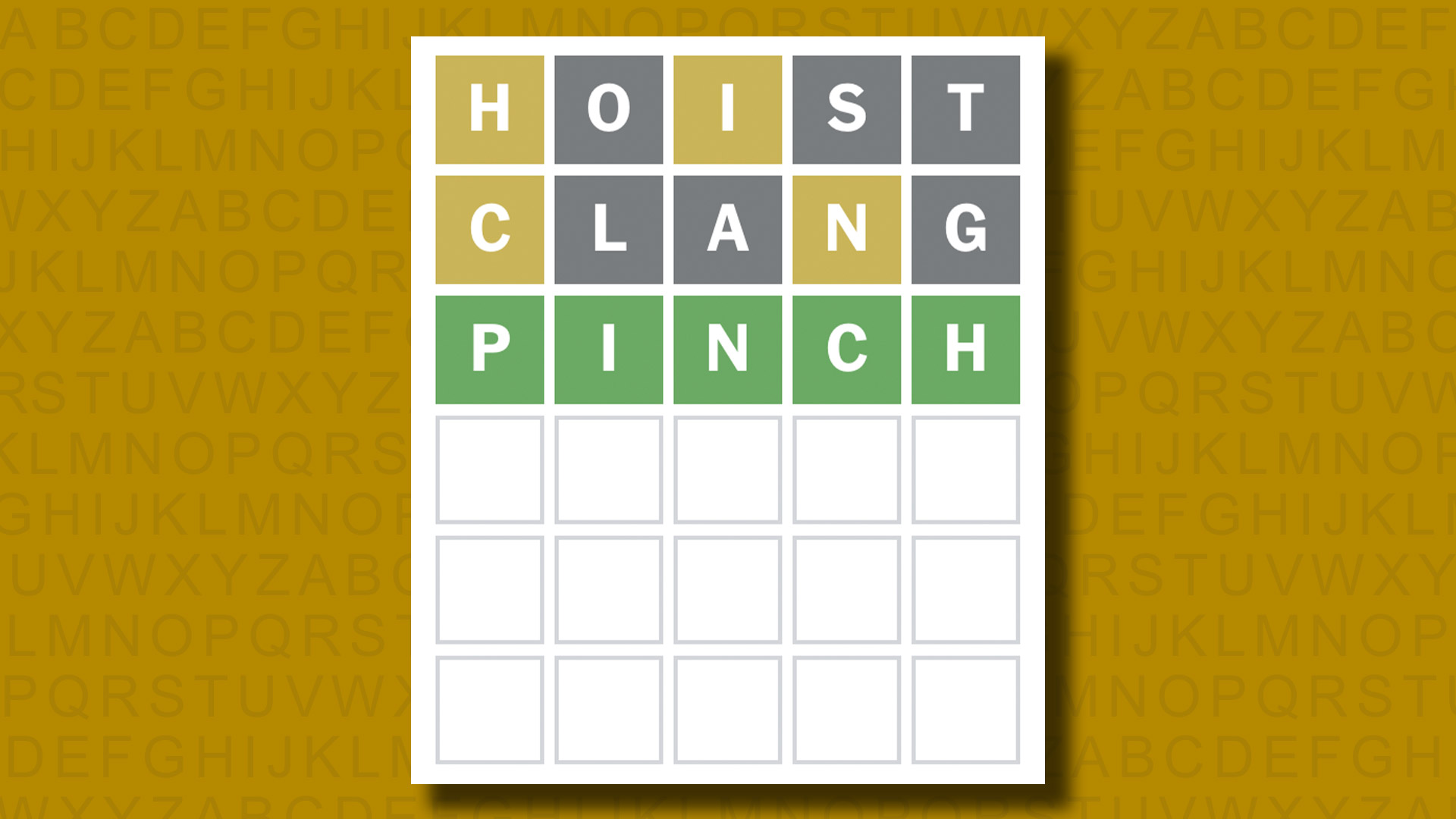 Ответ в формате Word для игры 1061 на желтом фоне