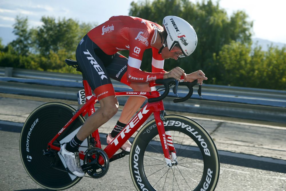 Pete Stetina (Trek-Segafredo) in the San Juan time trial