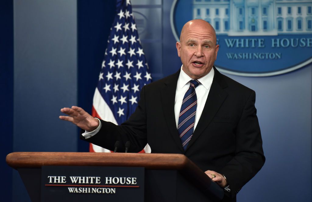 National Security Advisor H. R. McMaster.