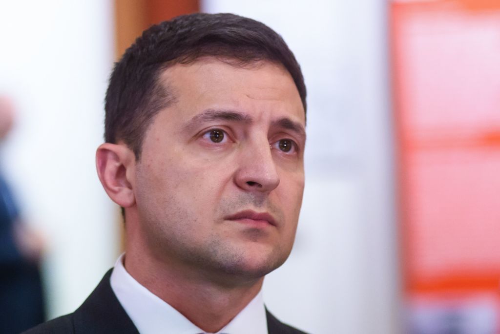 Ukrainian President Volodymyr Zelensky