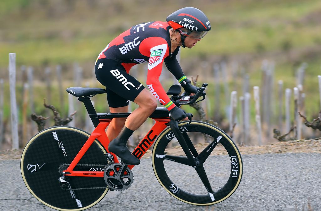 Richie Porte (BMC) was top-ten in the time trial