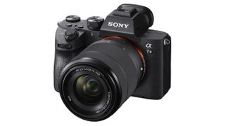 Product shot of one of the best cameras for streaming, Sony A7 III