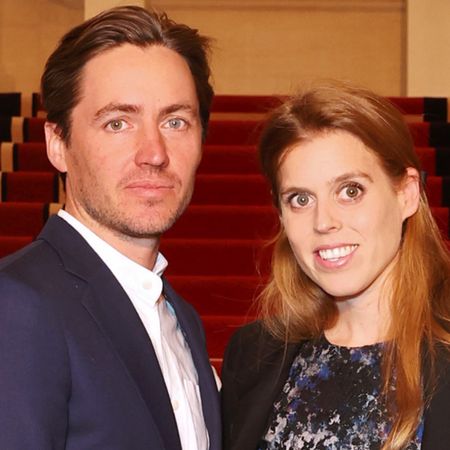 Edoardo Mapelli Mozzi poses with wife Princess Beatrice